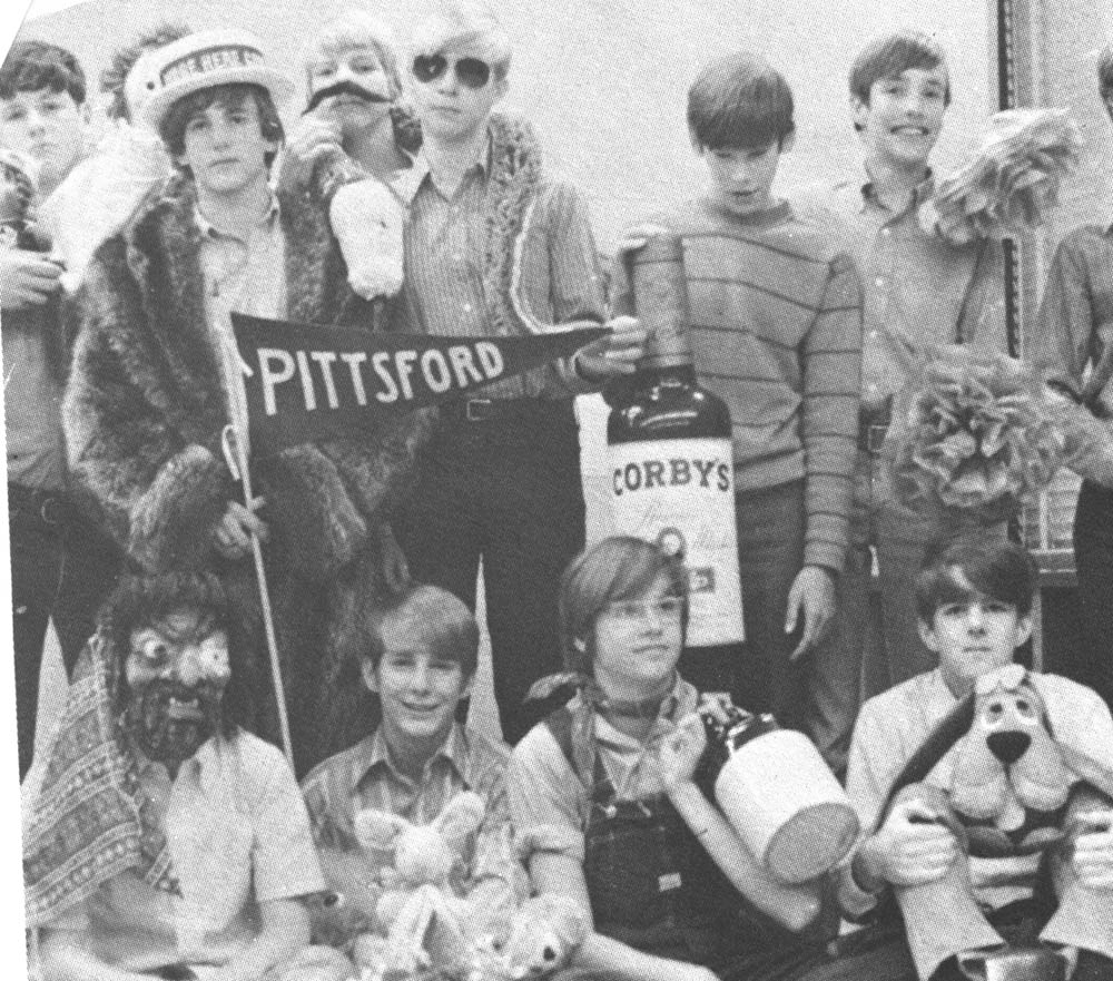 1971 Yearbook for Middle School in Pittsford Dick's Genealogy