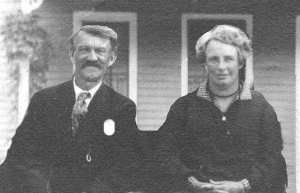Alfred and Jean Ryder in 1928.