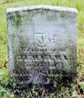 Jemima's tombstone